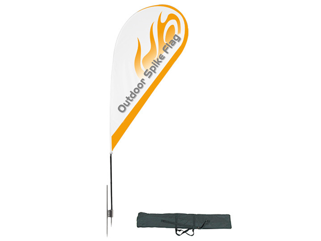 Outdoor Spike Flag