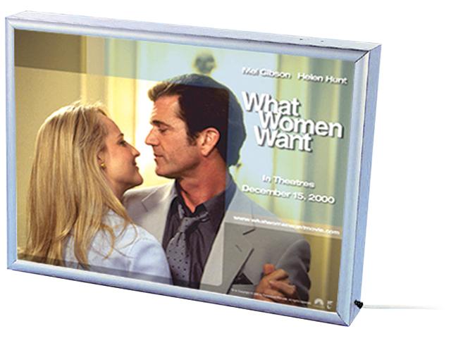 Expo Lightbox, single sided (Alu/Silver - A3 - 29,7*42,0 cm)
